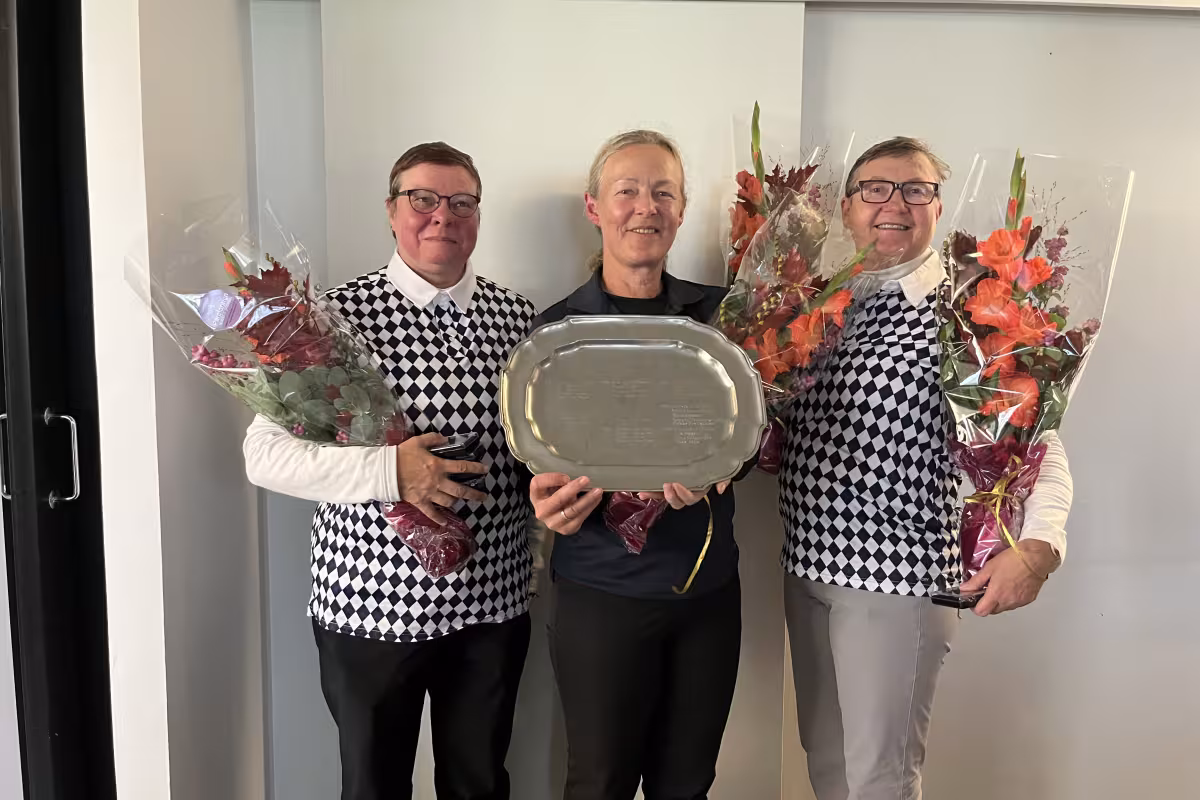 Voittajajoukkue Nurmijärvi Golf