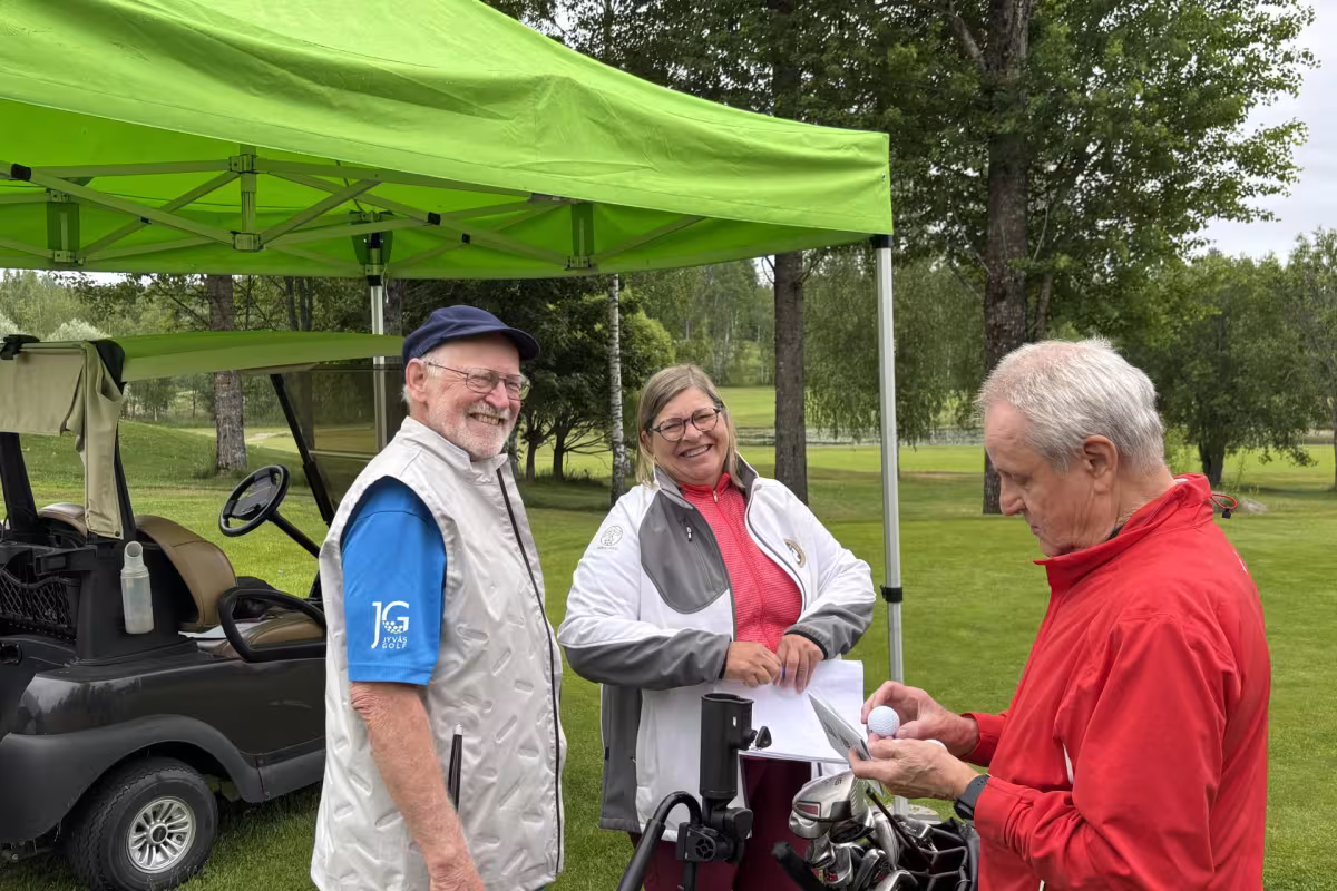 Kyrö Kalmari ja V-P Parviainen lähtötunnelmissa