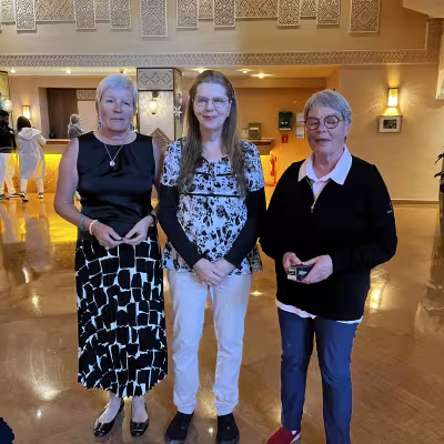 Toisen viikon mestarit Päivi, Kaija-Liisa, Ulla